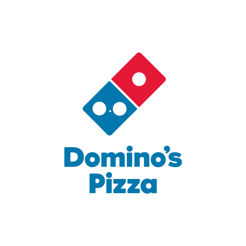 Logotipo de Domino's Pizza, cliente de Refrigeración Río Sur