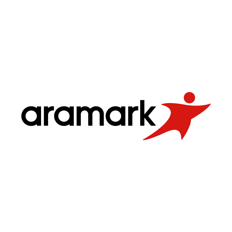 Logotipo de Aramark, cliente de Refrigeración Río Sur