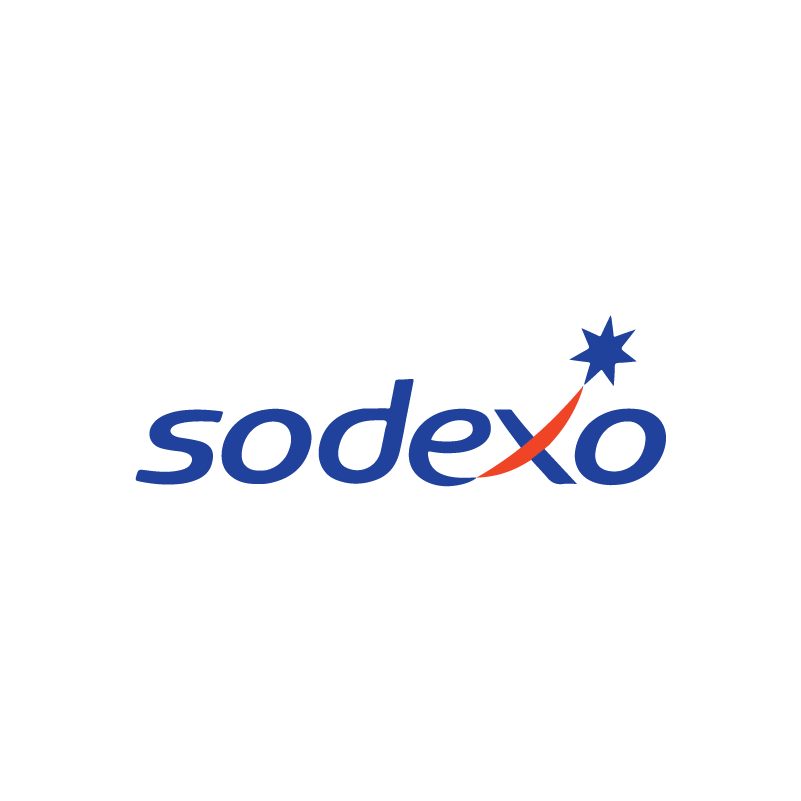 Logotipo de Sodexo, cliente de Refrigeración Río Sur