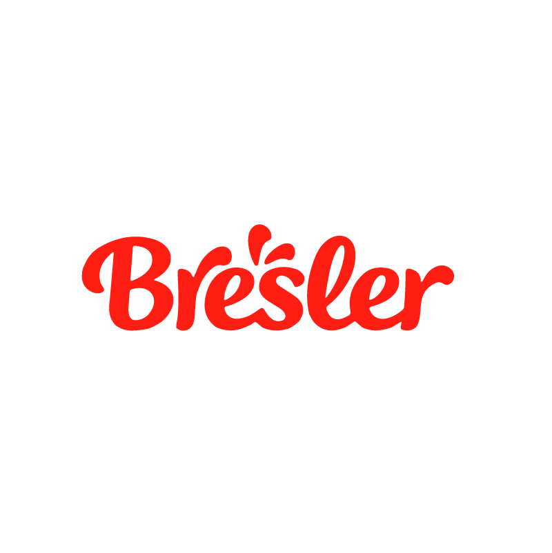 Logotipo de Bresler, cliente de Refrigeración Río Sur