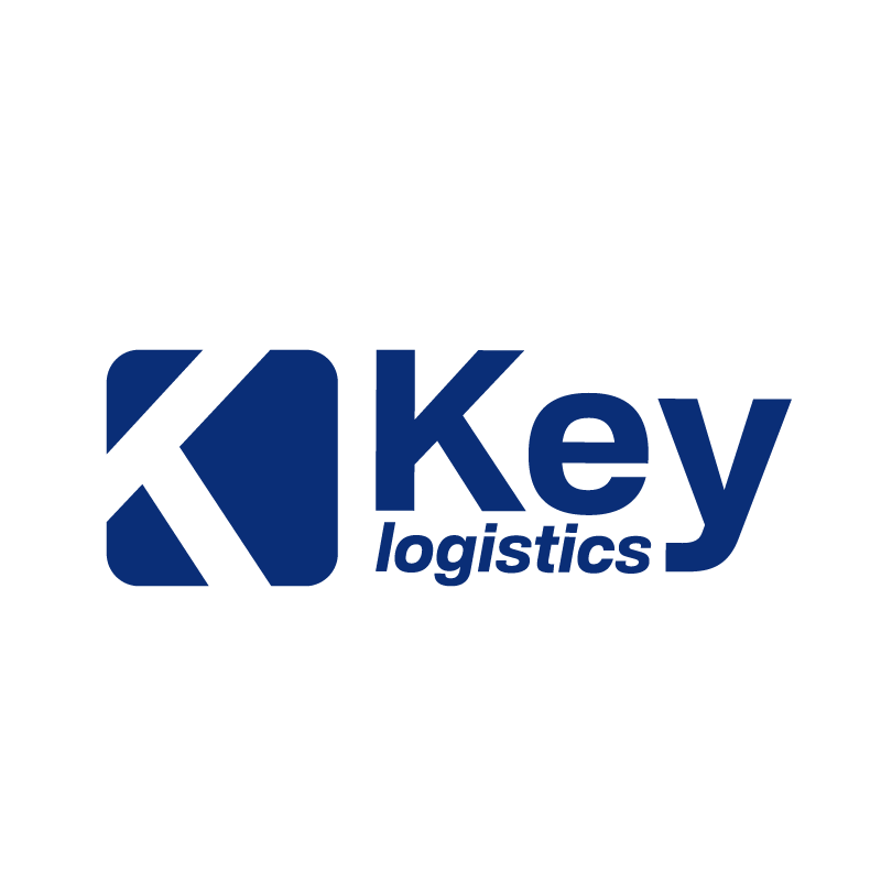 Logotipo de Key Logistics, cliente de Refrigeración Río Sur
