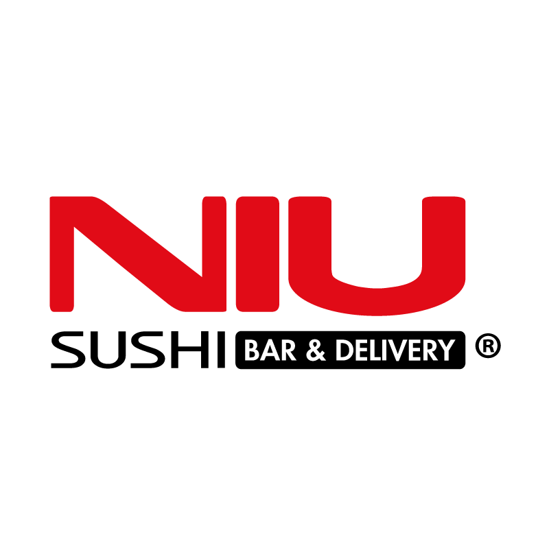 Logotipo de Niu Sushi, cliente de Refrigeración Río Sur