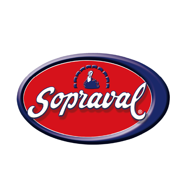Logotipo de Sopraval, cliente de Refrigeración Río Sur