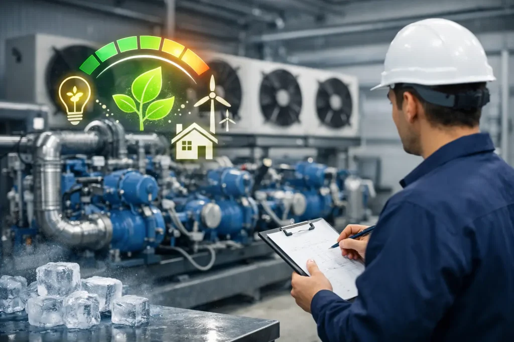 Cómo mejorar eficiencia energética en refrigeración