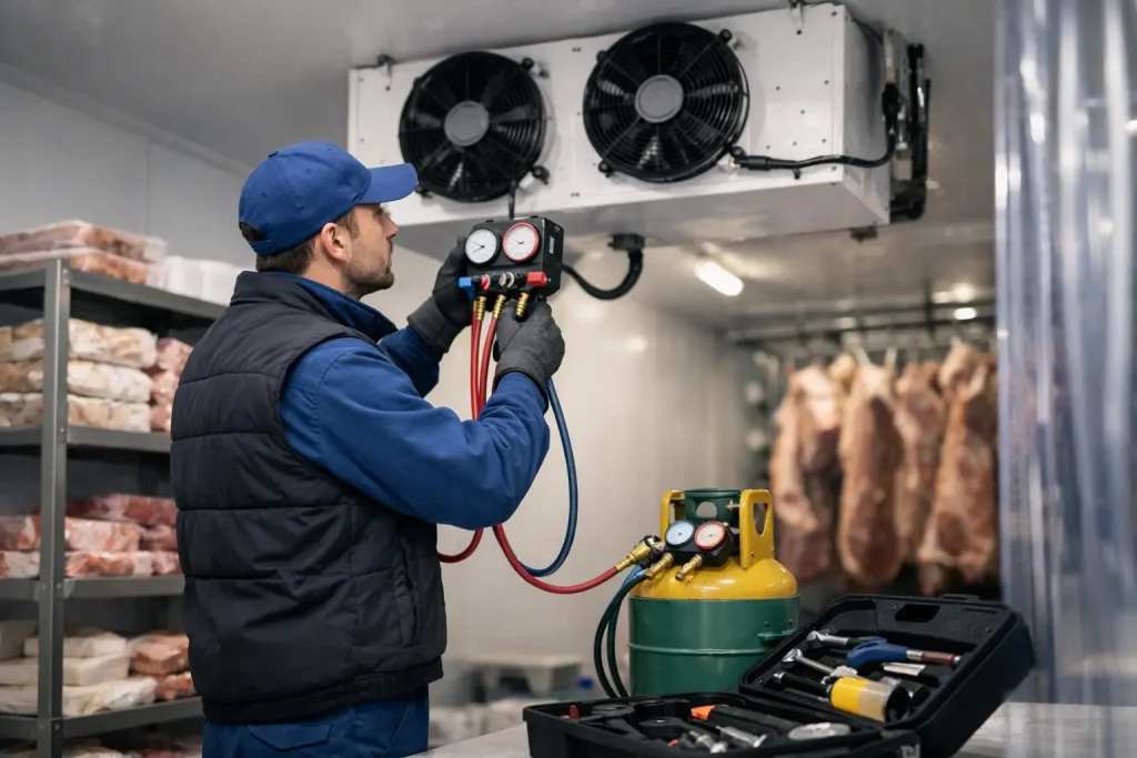 Mantenimiento preventivo de cámaras frigoríficas
