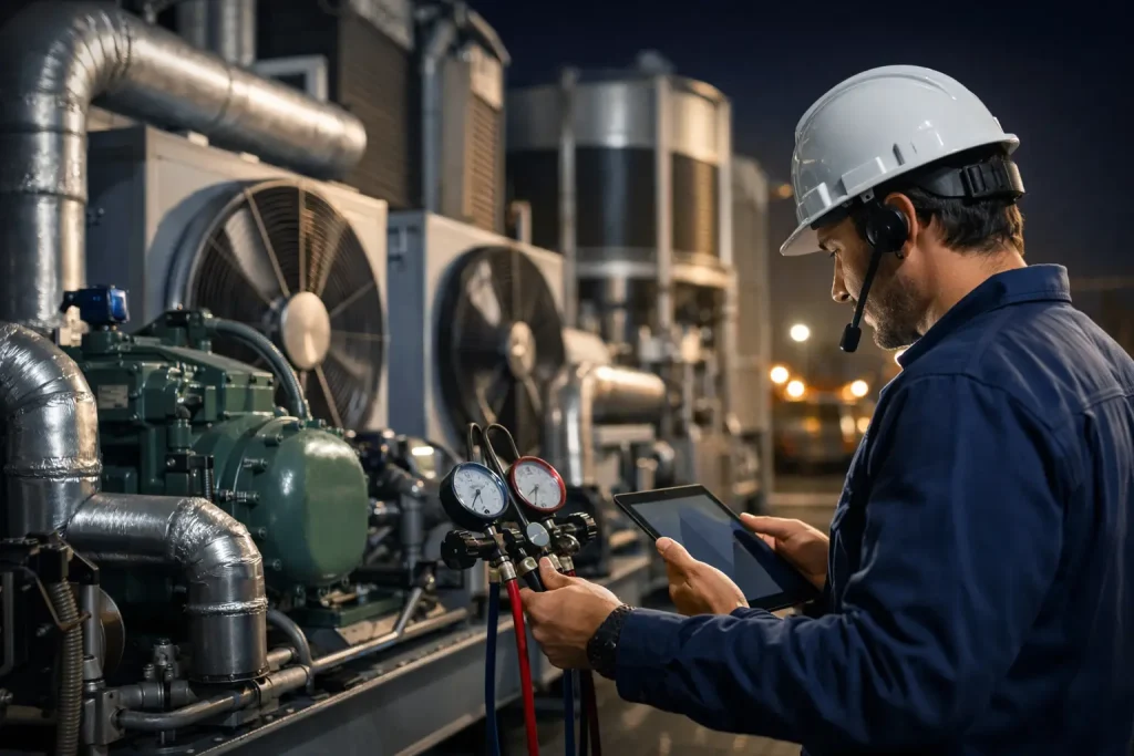 Servicio técnico refrigeración industrial 24/7