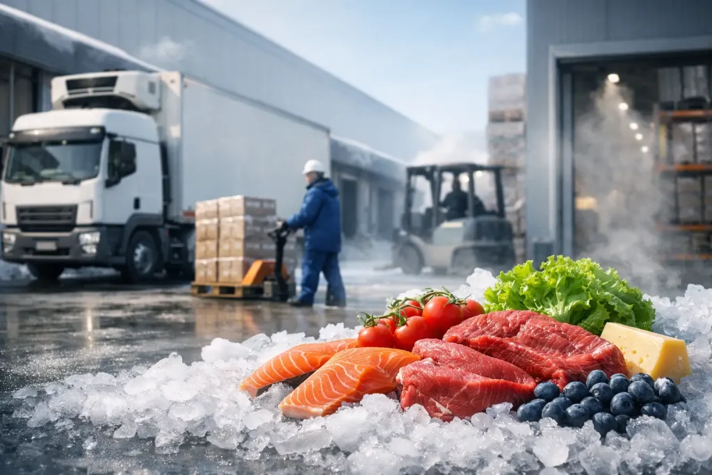 Soluciones de frío para logística alimentaria
