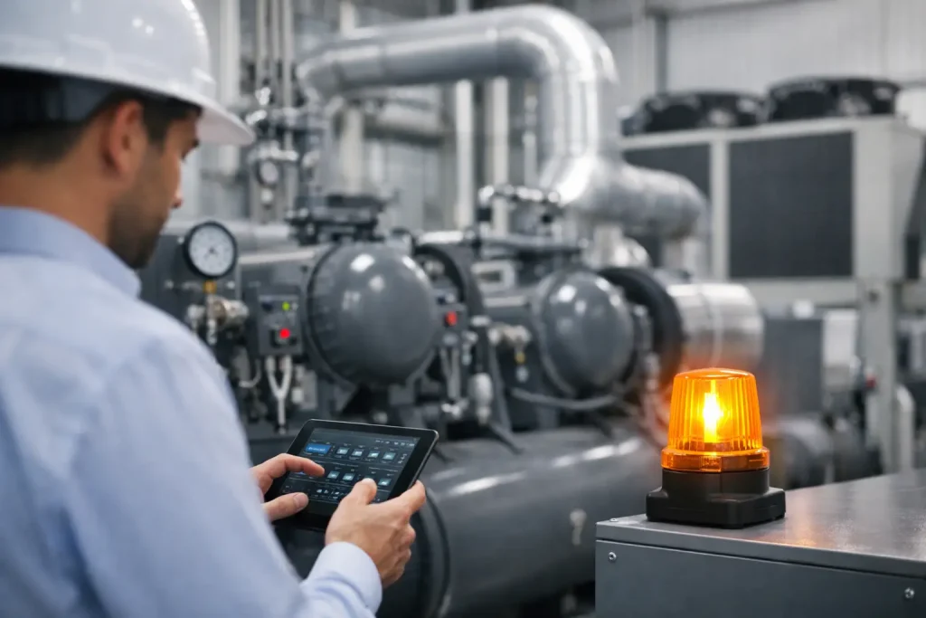 Alertas tempranas en refrigeración industrial